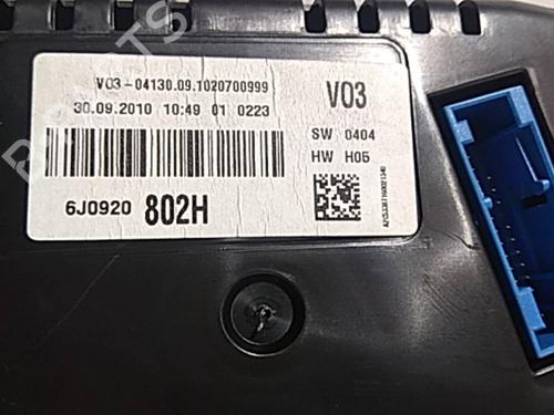 Instrument cluster SEAT IBIZA IV (6J5, 6P1) 1.6 TDI | BP4994523C47 