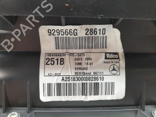Heater blower motor MERCEDES-BENZ R-CLASS (W251, V251) | BP5011583M62