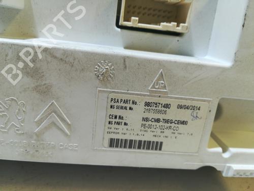 Instrument cluster PEUGEOT 308 II (LB_, LP_, LW_, LH_, L3_) 1.6 HDi | BP12053565C47 