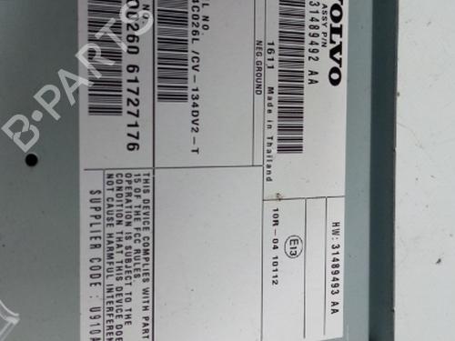 Radio VOLVO V40 Hatchback (525) D2 | BP6014214E6