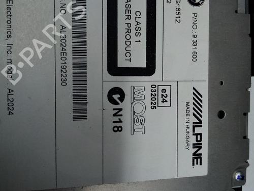 Radio BMW 1 (F20) 116 d | BP5944962E6 