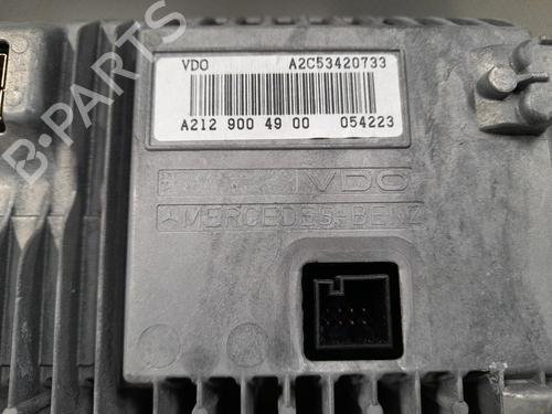 Multifunctionele display MERCEDES-BENZ E-CLASS (W212) E 200 CDI / BlueTEC (212.005, 212.006) | BP9701575C48 