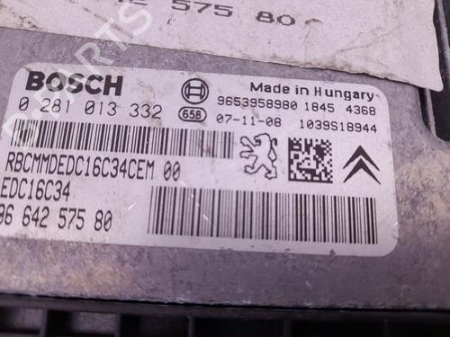 Engine control unit (ECU) CITROËN C4 I (LC_) 1.6 HDi | BP9953920M57 