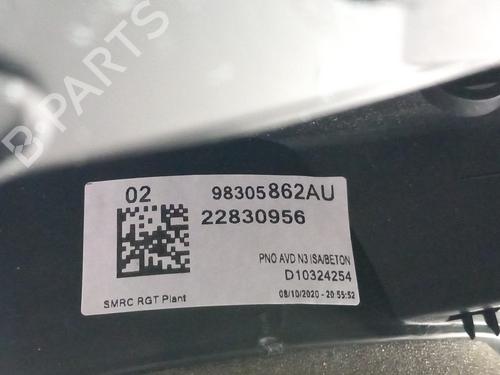 Forreste højre beklædning PEUGEOT 3008 II SUV (MC_, MR_, MJ_, M4_) 1.2 THP/ PureTech 130 (MRHNSM, MRHNSU, MRHNSJ, MRHNYW,... | BP13503482C59 