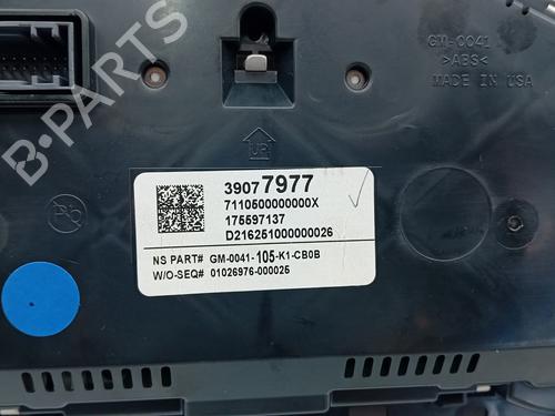 Instrument cluster OPEL ASTRA K (B16) 1.6 Turbo (68) | BP16115693C47 