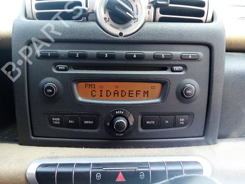 Radio SMART FORTWO Coupe (451) 1.0 (451.330, 451.334) A4518204079