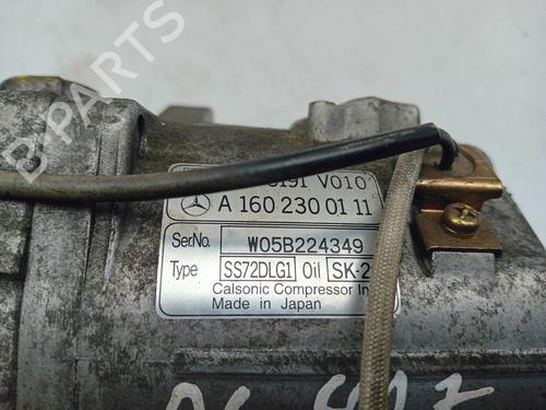 AC compressor SMART CITY-COUPE (450)  | BP16475517M34 