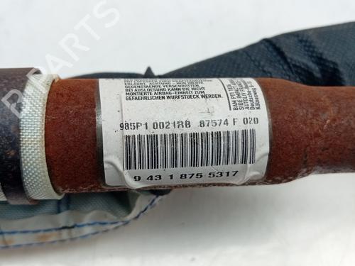 Left curtain airbag RENAULT MEGANE III Grandtour (KZ0/1) 1.5 dCi (KZ1G, KZ1W, KZ0R) | BP17092424C11