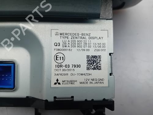 Display monitor MERCEDES-BENZ GLC (X253) 250 d 4-matic (253.909) | BP17524137C48 