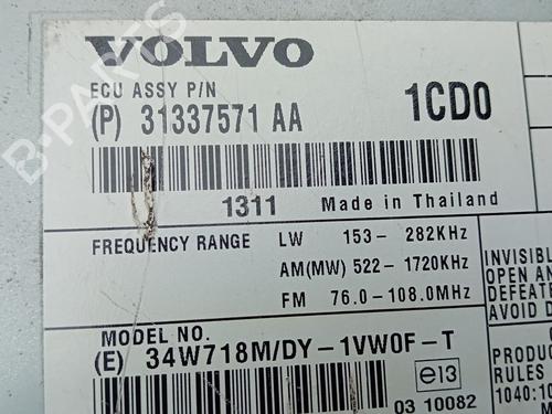 Radio VOLVO V40 Hatchback (525)  | BP17608392E6 