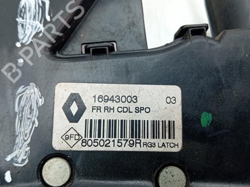 Front right lock RENAULT GRAND SCÉNIC IV (R9_) 1.5 dCi 110 (R9A3) | BP18430211C97 