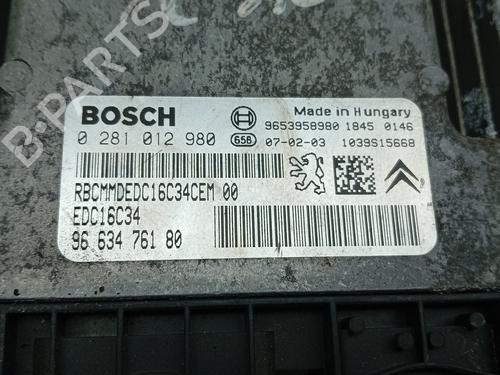 Engine control unit (ECU) CITROËN C4 Picasso I MPV (UD_) 1.6 HDi | BP19535602M57 