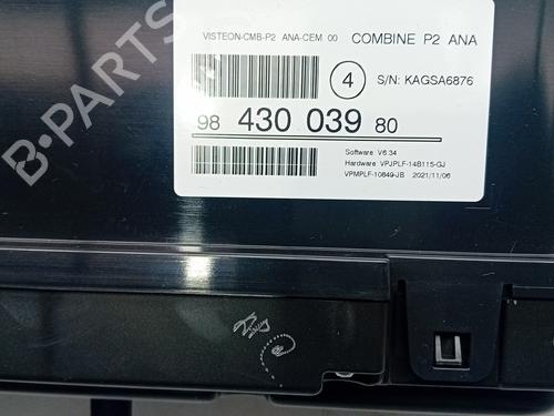 Quadro strumenti PEUGEOT 208 II (UB_, UP_, UW_, UJ_) 1.5 BlueHDI 100 | BP20297916C47