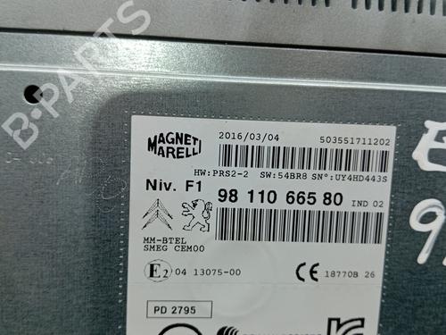 Radio PEUGEOT 208 I (CA_, CC_) 1.2 VTI 82 | BP21221841E6 