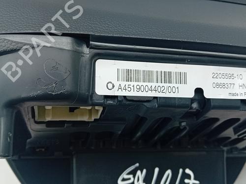 Instrument cluster SMART FORTWO Cabrio (451) electric drive (451.490) | BP21540740C47