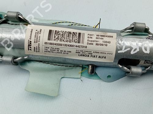 Right curtain airbag FIAT 500 C (312_) 1.3 D Multijet (312CXE1A, 312AXE1A) | BP21571550C12 