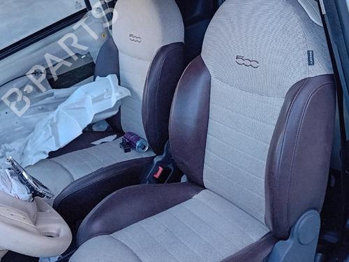Seats set FIAT 500 C (312_) 1.3 D Multijet (312CXE1A, 312AXE1A) | BP21571900C78 