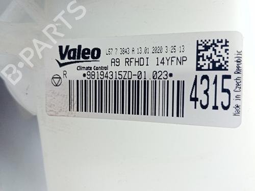 Heater matrix box PEUGEOT 208 I (CA_, CC_)  | BP15374002M61 