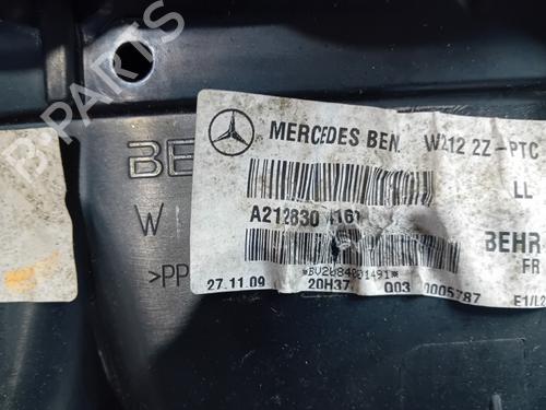 Chaufagebak MERCEDES-BENZ E-CLASS (W212) E 250 CDI / BlueTEC (212.003, 212.004) | BP14380551M61 