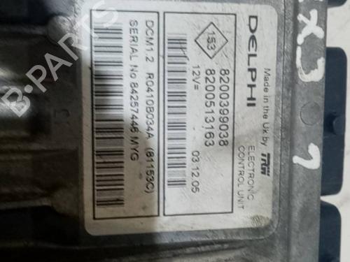 Engine control unit (ECU) RENAULT MEGANE II (BM0/1_, CM0/1_)  | BP4986346M57 