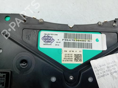 Instrument cluster PEUGEOT 307 (3A/C) 1.6 HDi | BP23431992C47 
