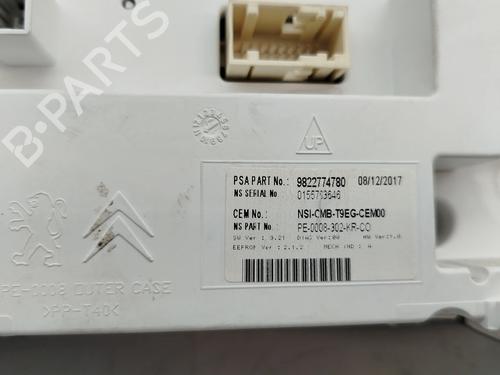 Instrument cluster PEUGEOT 308 II (LB_, LP_, LW_, LH_, L3_) 1.6 HDi 100 | BP24502050C47 