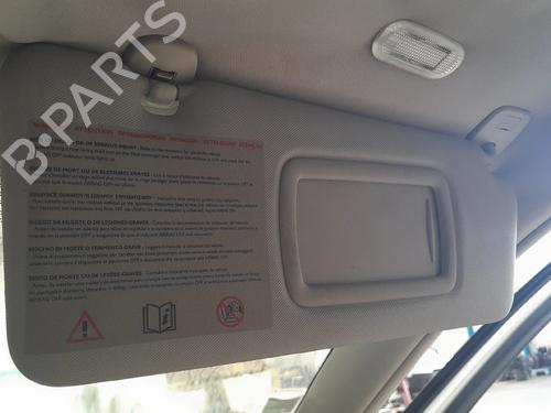 Right sun visor RENAULT LAGUNA III (BT0/1) 2.0 dCi (BT01, BT08, BT09, BT0E, BT0K, BT12, BT1C, BT1D,... BP28358125I2