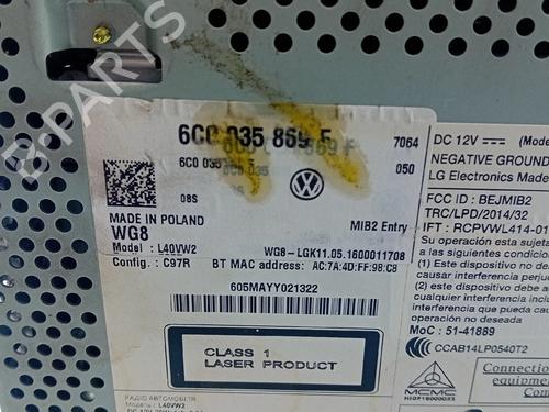Radio VW POLO V (6R1, 6C1) 1.0 | BP28375956E6 