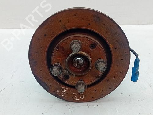 Used Left front steering knuckle PEUGEOT 208 I (CA_, CC_) 1.2 VTI 82 (82 hp) 24936250