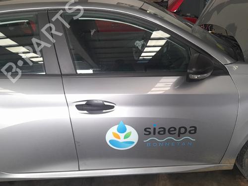 Right front door PEUGEOT 208 II (UB_, UP_, UW_, UJ_) 1.5 BlueHDI 100 BP28709866C3
