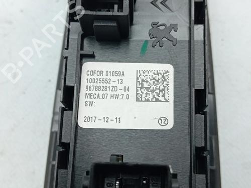 Left front window switch PEUGEOT 308 II (LB_, LP_, LW_, LH_, L3_) 1.6 HDi 100 | BP29039205I27 