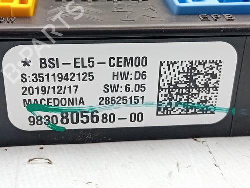 Fuse box PEUGEOT 3008 II SUV (MC_, MR_, MJ_, M4_) 1.5 BlueHDi 130 | BP29178169E1 