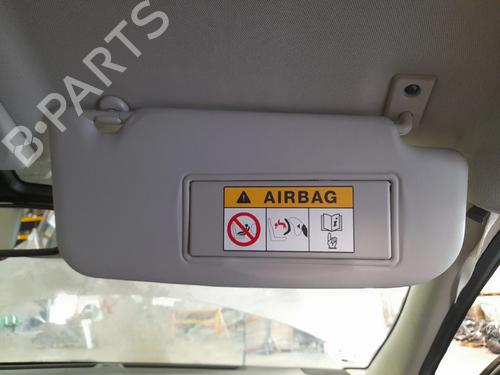 Right sun visor NISSAN QASHQAI II (J11, J11_) 1.5 dCi BP29359276I2