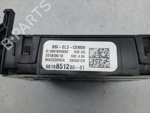 Fuse box PEUGEOT 308 II (LB_, LP_, LW_, LH_, L3_) 1.5 BlueHDI 100 | BP29888237E1