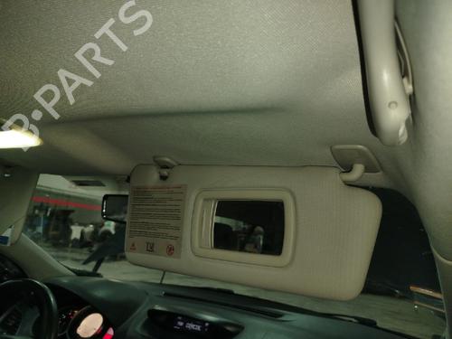 Right sun visor RENAULT MEGANE III Grandtour (KZ0/1) 1.5 dCi (KZ1M, KZ1W, KZ0R) | BP29917962I2