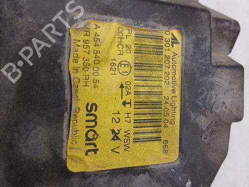Right headlight SMART FORFOUR (454) 1.1 (454.030) | BP24619477C29