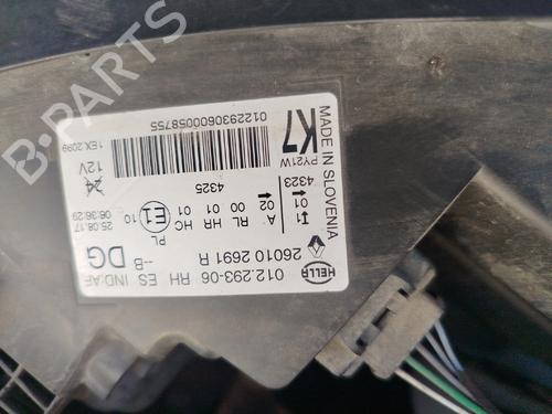 Right headlight RENAULT SCÉNIC IV (J9_) 1.5 dCi 110 | BP30155811C29 