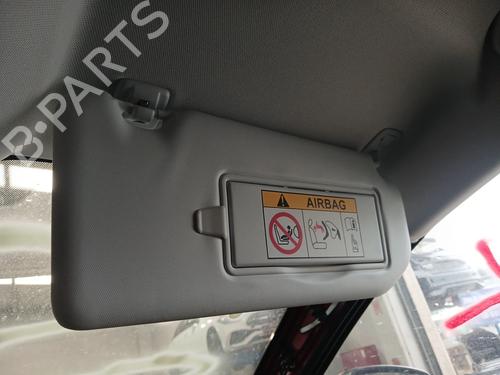 Used Right sun visor PEUGEOT 3008 II SUV (MC_, MR_, MJ_, M4_) 1.2 THP/ PureTech 130 (MRHNSM, MRHNSU, MRHNSJ, MRHNYW,... (131 hp) 30967356
