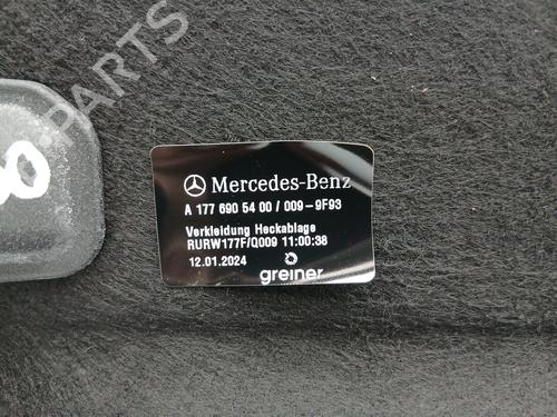 Rear parcel shelf MERCEDES-BENZ A-CLASS (W177) A 180 d (177.010) | BP31173142C85