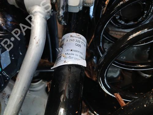 Venstre bagtil støddæmper MERCEDES-BENZ EQA (H243) EQA 250+ (243.702) (190 hp) 31279337