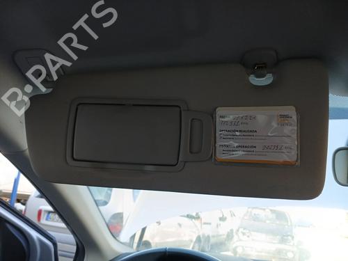 Venstre solskjerm RENAULT MEGANE IV Hatchback (B9A/M/N_) 1.5 dCi 90 (B9A1) (90 hp) 31293211