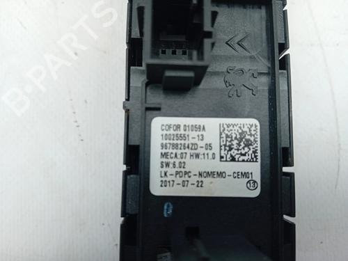 Left front window switch PEUGEOT 3008 II SUV (MC_, MR_, MJ_, M4_) 1.2 THP/ PureTech 130 (MRHNSM, MRHNSU, MRHNSJ, MRHNYW,... | BP30941350I27