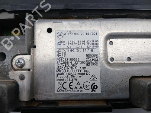 Display monitor MERCEDES-BENZ A-CLASS (W177) A 180 d (177.010) | BP31980868C48 