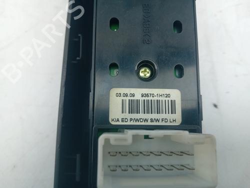 Left front window switch KIA CEE'D SW (ED) 1.6 CRDi 90 | BP31653707I27  - Image 6