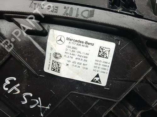Right headlight MERCEDES-BENZ A-CLASS (W177) A 180 d (177.010) | BP31188740C29 