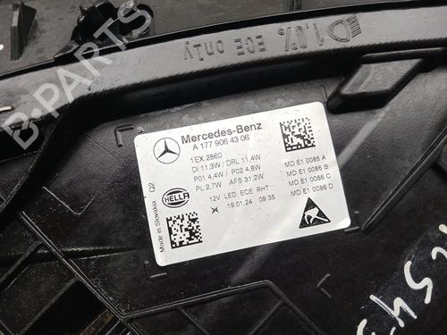 Left headlight MERCEDES-BENZ A-CLASS (W177) A 180 d (177.010) | BP31188741C28 