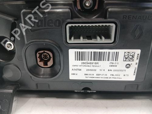 Display monitor RENAULT CLIO V (B7_) 1.0 LPG (B7MT) | BP29334150C48  - Image 5