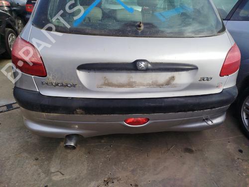 Used Rear bumper Rear bumper PEUGEOT 206 Hatchback (2A/C) 1.4 i (75 hp) 33755345 33755345