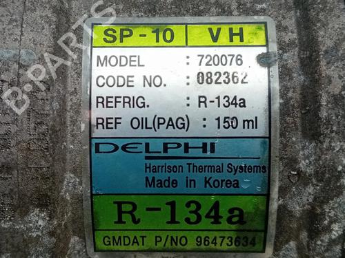 AC compressor CHEVROLET AVEO / KALOS Hatchback (T250, T255) 1.2 | BP32251397M34 - Image 5