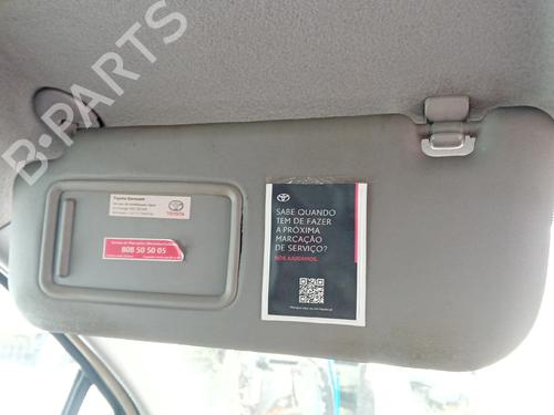 Venstre solskærm Venstre solskærm TOYOTA YARIS (_P9_) 1.4 D-4D (NLP90_, NLP90R) (90 hp) 34571284 34571284